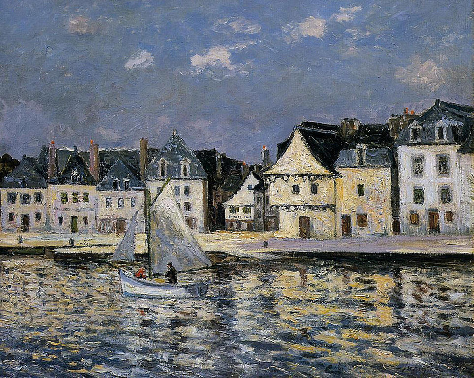 Maxime Maufra - Le port de saint-Goustan - 1912